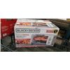 Image 1 : BLACK AND DECKER 4-SLICE AIR FRY TOASTER OVEN - TESTED WORKING, RETAIL $179