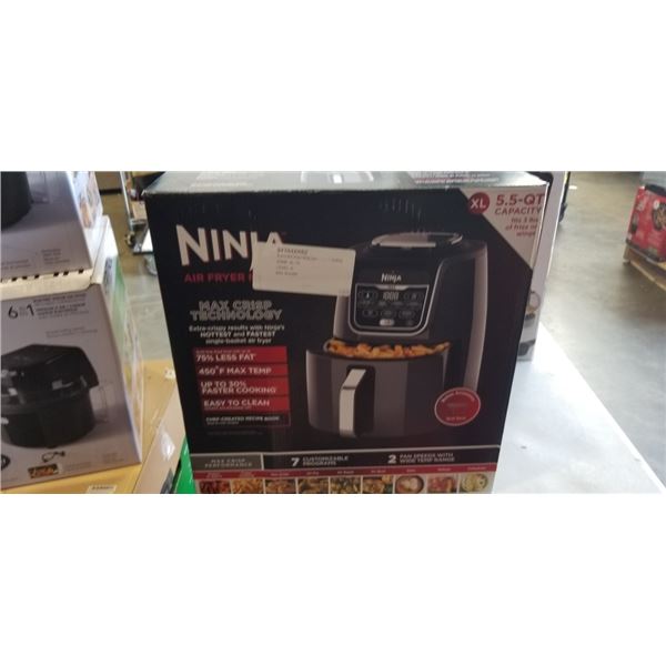 NINJA MAX XL 5.5QT AIR FRYER - TESTED WORKING, RETAIL $249