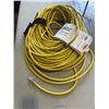 Image 3 : NEW HEAVY DUTY LIGHTED 200FT YELLOW EXTENSION CORD. 10AWG/3C