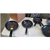Image 4 : BOX OF TFAL FRYING PANS