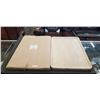 Image 1 : 2 NEW 21-1/2 X 141/2 MANGO WOOD TRAYS