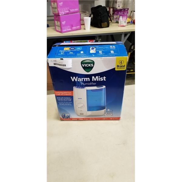 VICKS WARM MIST HUMIDIFIER
