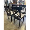 Image 3 : 6 IKEA INGOLF DINING CHAIRS