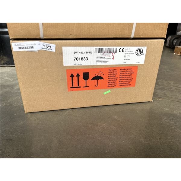 NEW KUPPERSBUSCH  CERAMIC INDUCTION COOKTOP. MODEL EWI4571
