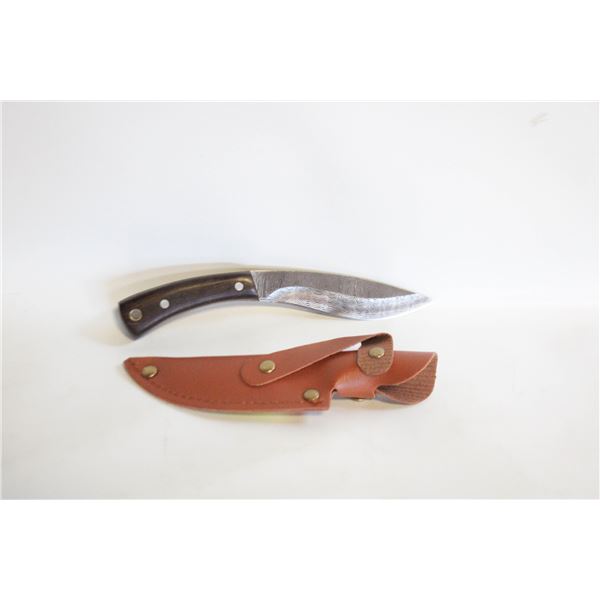 NEW OUTDOOR HUNTING DAMASCUS STYLE KNIFE