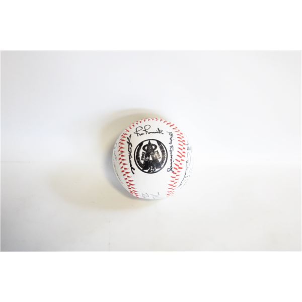 1985 CALIFORNIA ANGELS 25TH ANNIVERSARY BASEBALL