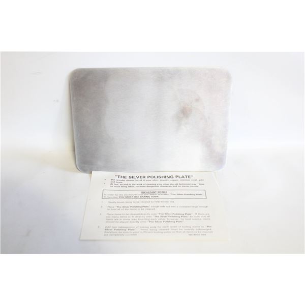 SILVER POLISHING PLATE FOR CLEANING- 7 X 10