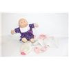 Image 1 : 1978 RARE CABBAGE PATCH DOLL- RUFFLED FLORAL DRESS
