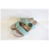 Image 1 : AETREX VELCRO WEDGE SANDAL- WOMEN'S SIZE 7