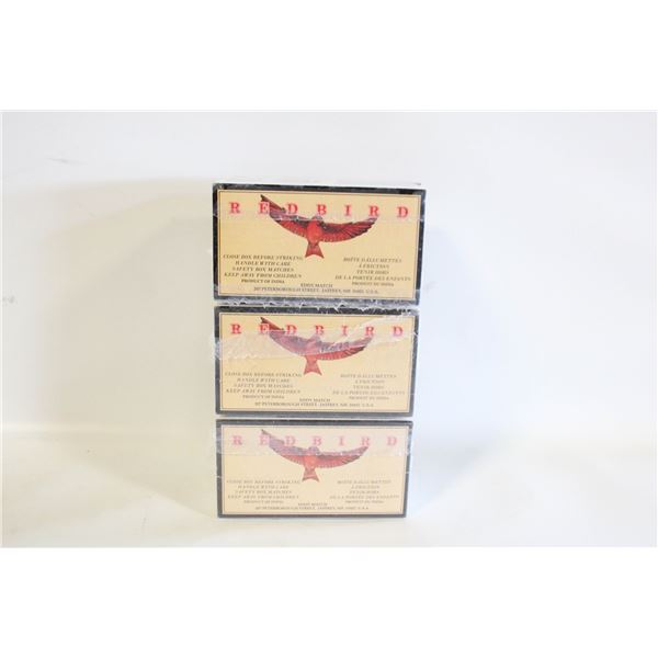 RED BIRD MATCHES- 750 COUNT- NEW BOX