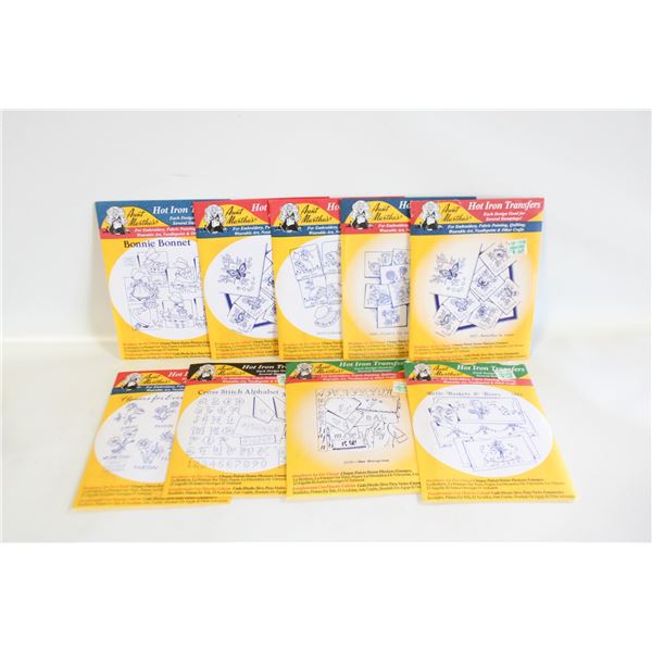 HOT IRON PATCHES/TRANSFERS ASSORTED