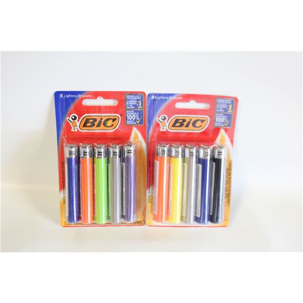 BIC LIGHTERS- ASSORTED NEW