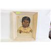 Image 1 : WALL PICTURE OF INDIGINEOUS GIRL