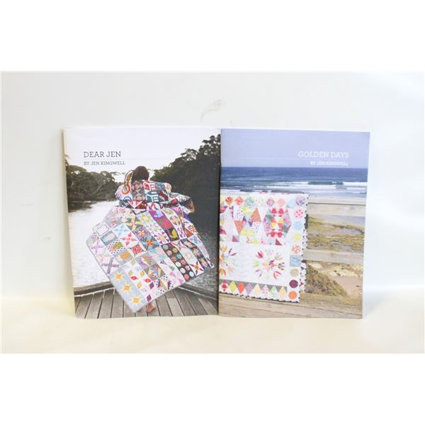"GOLDEN DAYS"/"DÉCOR JEN" QUILT PATTERN BOOKS