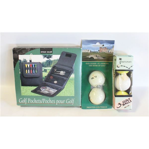 GOLF SUPPLIES & NOVELTY ITEMS