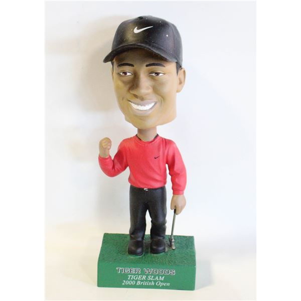 2000 TIGER WOODS BRITISH OPEN BOBBLEHEAD