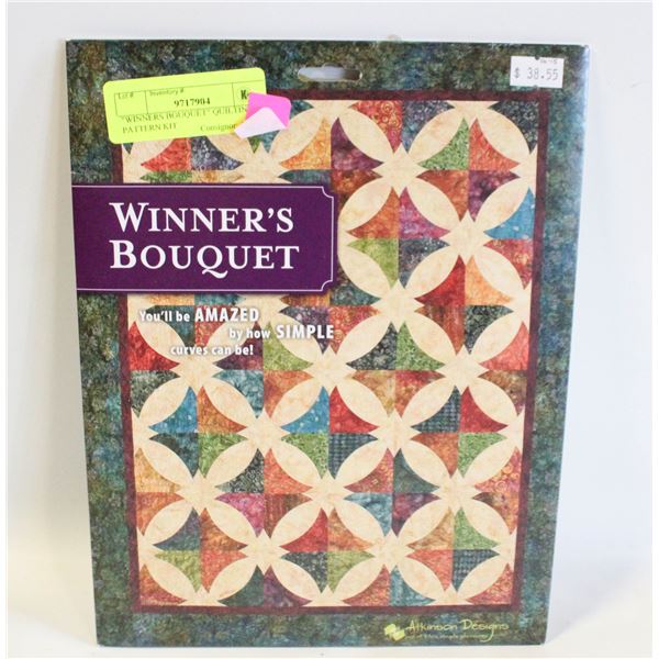 "WINNERS BOUQUET" QUILTING PATTERN KIT