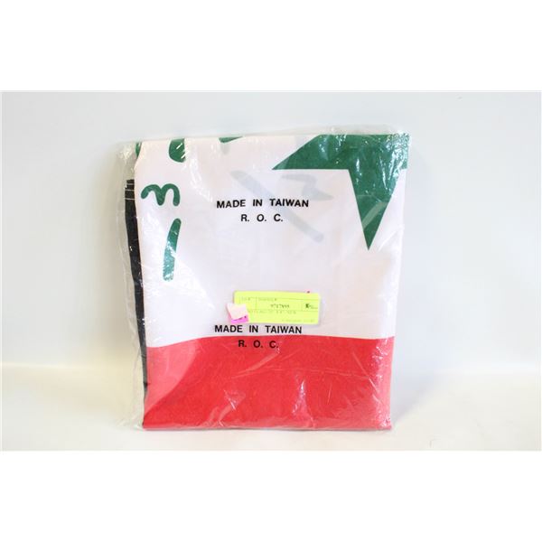 IRAQ FLAG- 10" X 8"- NEW