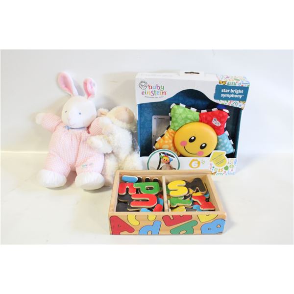 BABY EINSTEIN STAR BRIGHT SYMPHONY & MISC TOYS