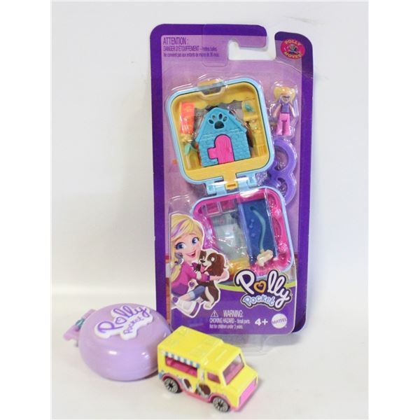 POLLY POCKET MINIATURE CHILDREN'S TOYS- SOME NEW