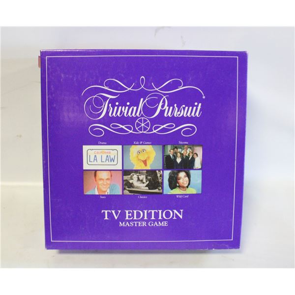 1991 "TRIVIAL PURSUIT" MASTER TV EDITION GAME
