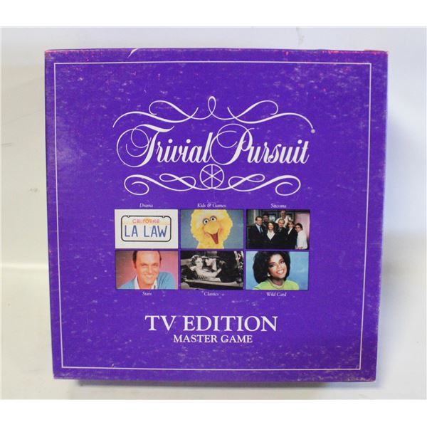 1991 "TRIVIAL PURSUIT" MASTER TV EDITION GAME