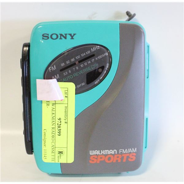 SONY WALKMAN RADIO CASSETTE PLAYER-