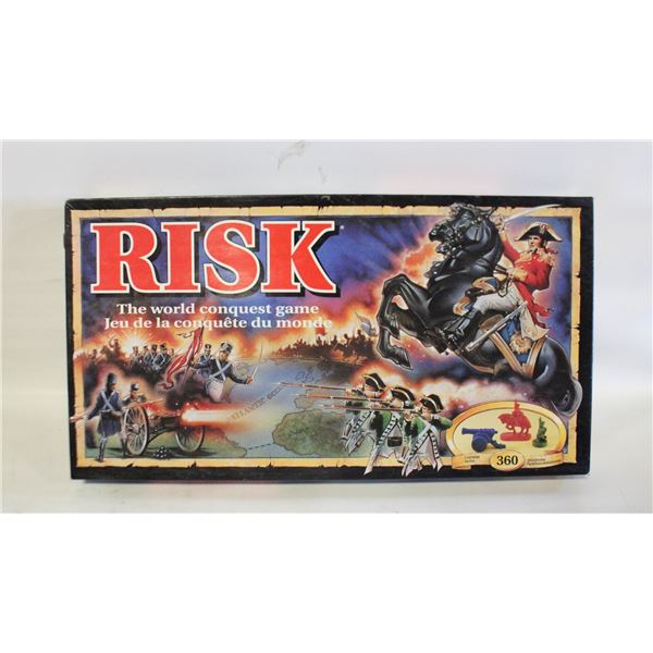 1993 HASBRO "RISK" WORLD CONQUEST BOARD GAME