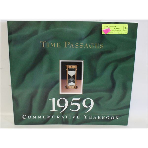 1959 TIME PASSAGES CALENDAR YEARBOOK