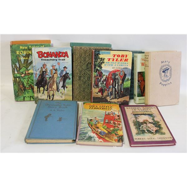 ANTIQUE/VINTAGE CHILDREN'S HARDCOVER BOOKS- LOT