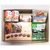 Image 1 : FLAT OF NON-PERISHABLE FOOD PRODUCTS WITH VARIOUS