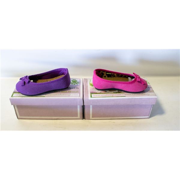 2PRS DAWGS GIRLS DRESS SHOES SZ 6