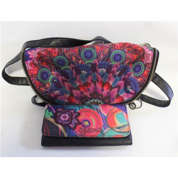 DESIGUAL PURSE AND WALLET
