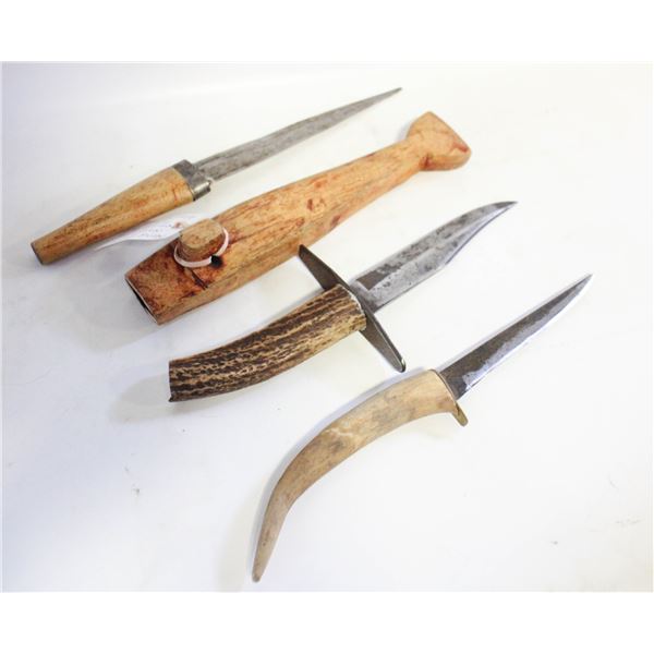 3 KNIVES INCL EGYPTIAN DAGGER