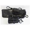 Image 1 : 3 BLACK LEATHER PURSES