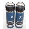 Image 1 : 16 OZ HYDROFLASK COFFEE CUP BLUE + ONE OTHER