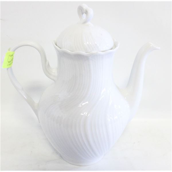 WINTERLING WHITE PORCELAIN COFFEE POT