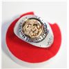 Image 1 : NEW GOLD TONE SKULL RING SZ12