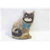 Image 1 : RAKU POTTERY CAT BY PATTI HARTNAGEL