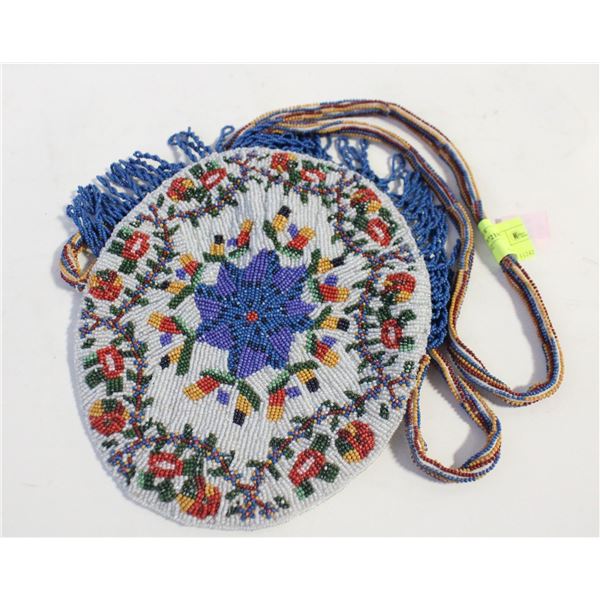 BEADED PURSE