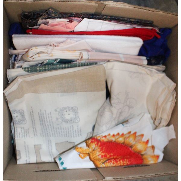 BOX FABRIC & PATTERN MATERIAL (SOME PROJECTS)