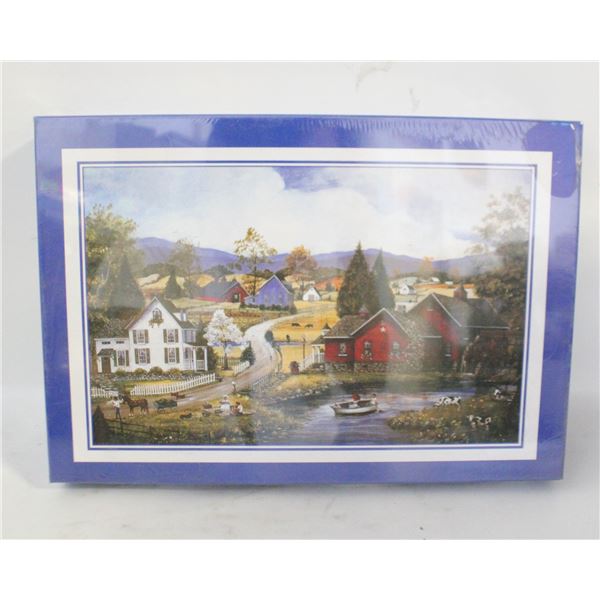 NEW 1000 PC EUROPEAN COUNTRY SCENE JIGSAW PUZZLE