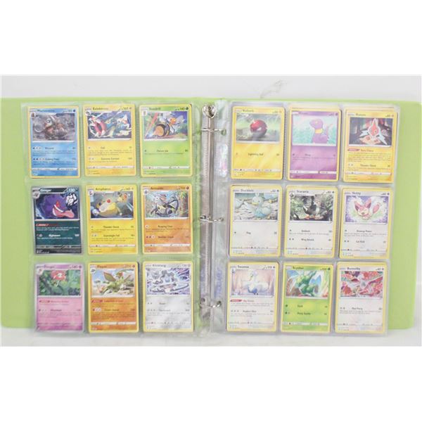 BINDER OF POKEMON CARDS