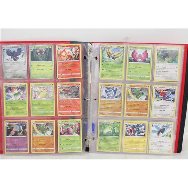 BINDER OF POKEMON CARDS