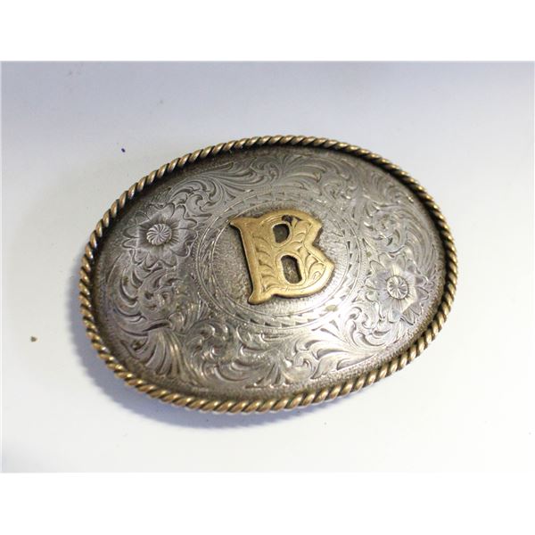 VINTAGE MONTANA SILVERSMITHS BELT BUCKLE