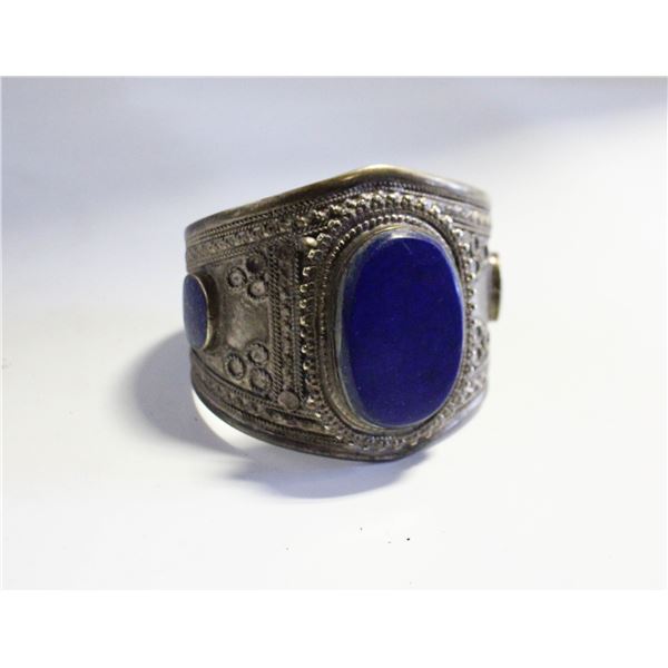 VINTAGE LARGE LAPIS BRACELET-ESTATE