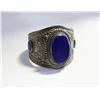 Image 1 : VINTAGE LARGE LAPIS BRACELET-ESTATE