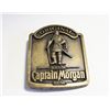 Image 1 : VINTAGE CAPTAIN MORGAN BRASS BELT BUCKLE