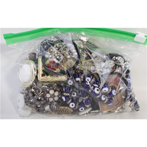 BAG OF ESTATE JEWELRY-ESTATE