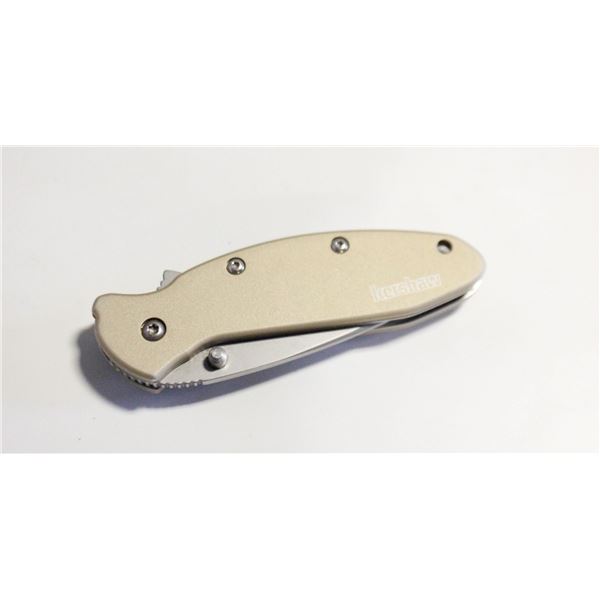 BAG WITH KERSHAW1620TAN 5.75 INCH
